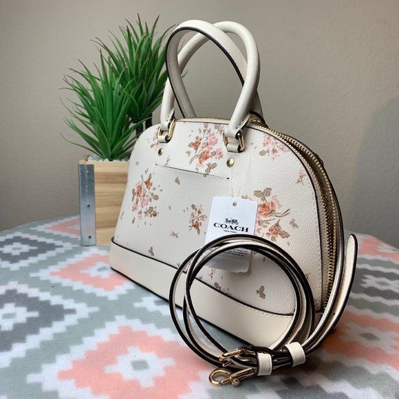 Coach Rose Bouquet Mini Sierra Satchel
